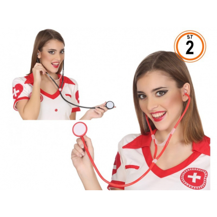 Stetoscop asistenta rosu