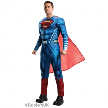 Costum carnaval barbati Superman cu licenta model nou