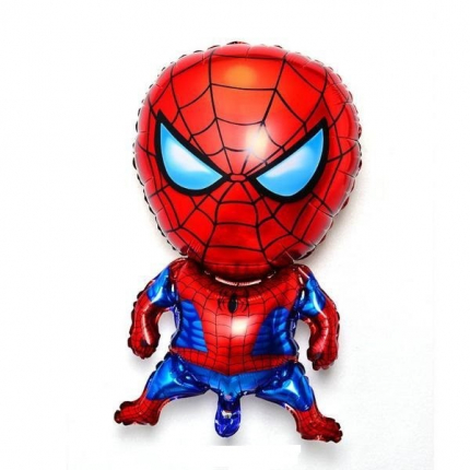 Balon folie Spiderman cu albastru