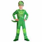 Costum carnaval copii Sopi Eroi in Pijamale cu verde