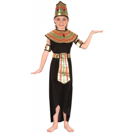 Costum carnaval fete Cleopatra cu negru