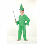 Costum carnaval baieti Peter Pan verde