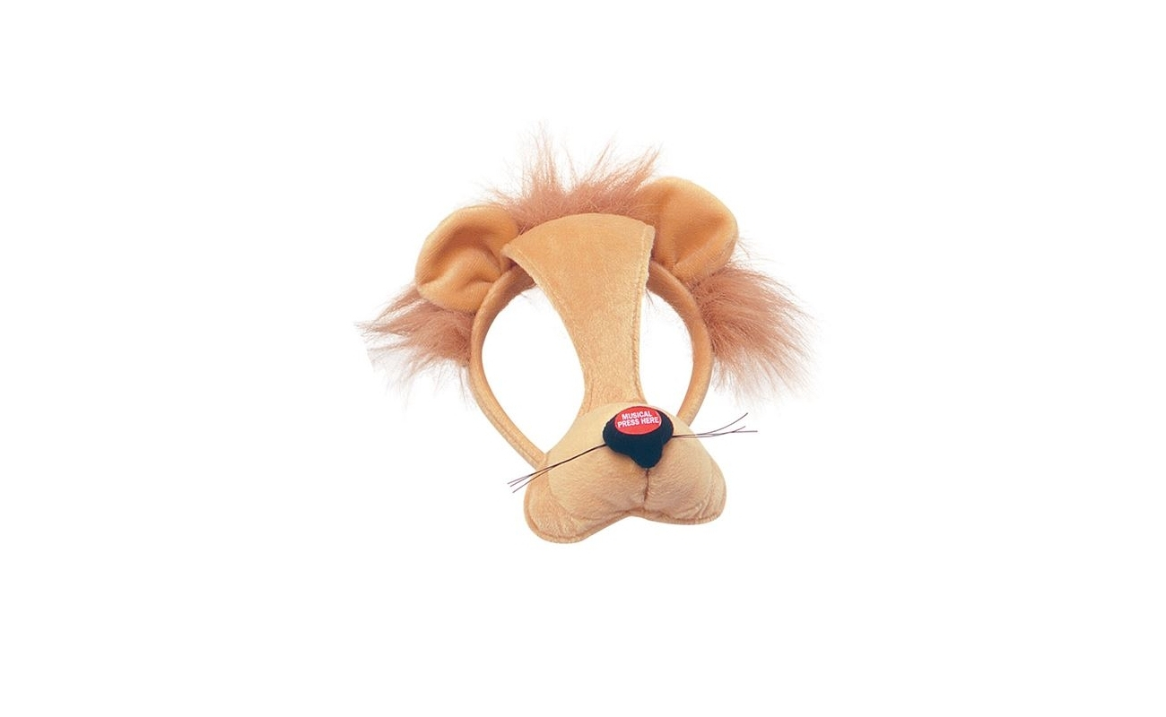 Masca animale carnaval leu cu sunet