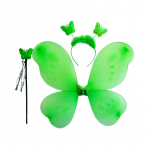 Set carnaval aripi fluture verzi