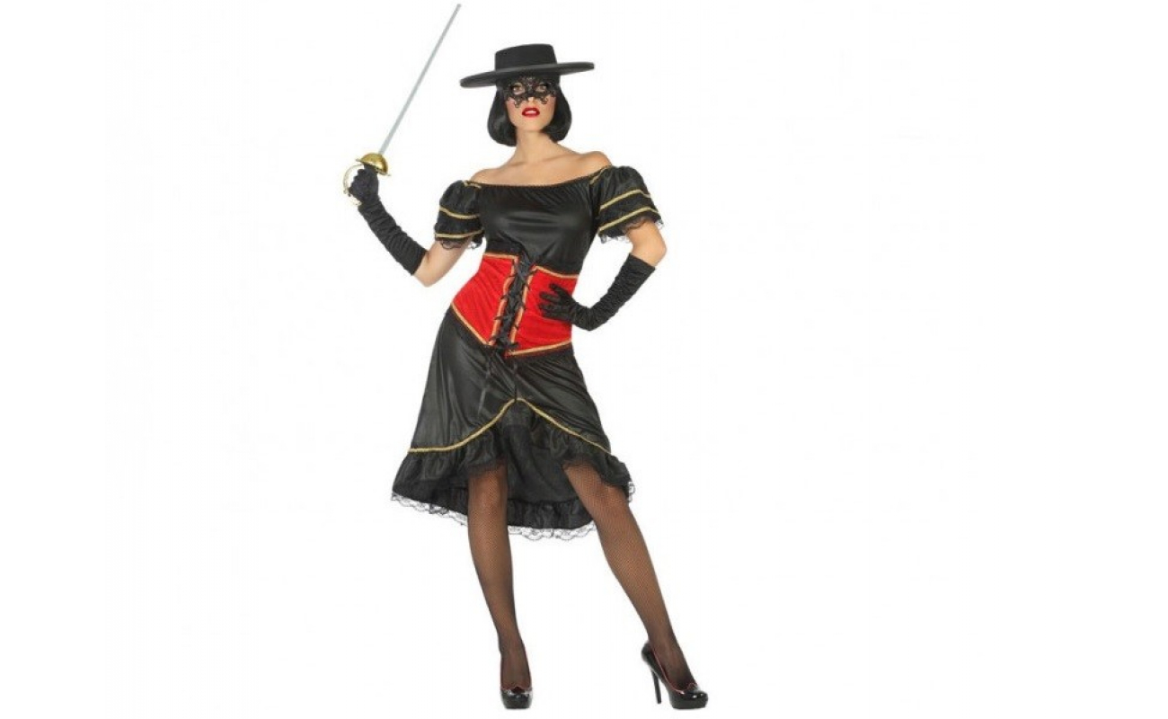 Costum carnaval femei Eroina cu masca