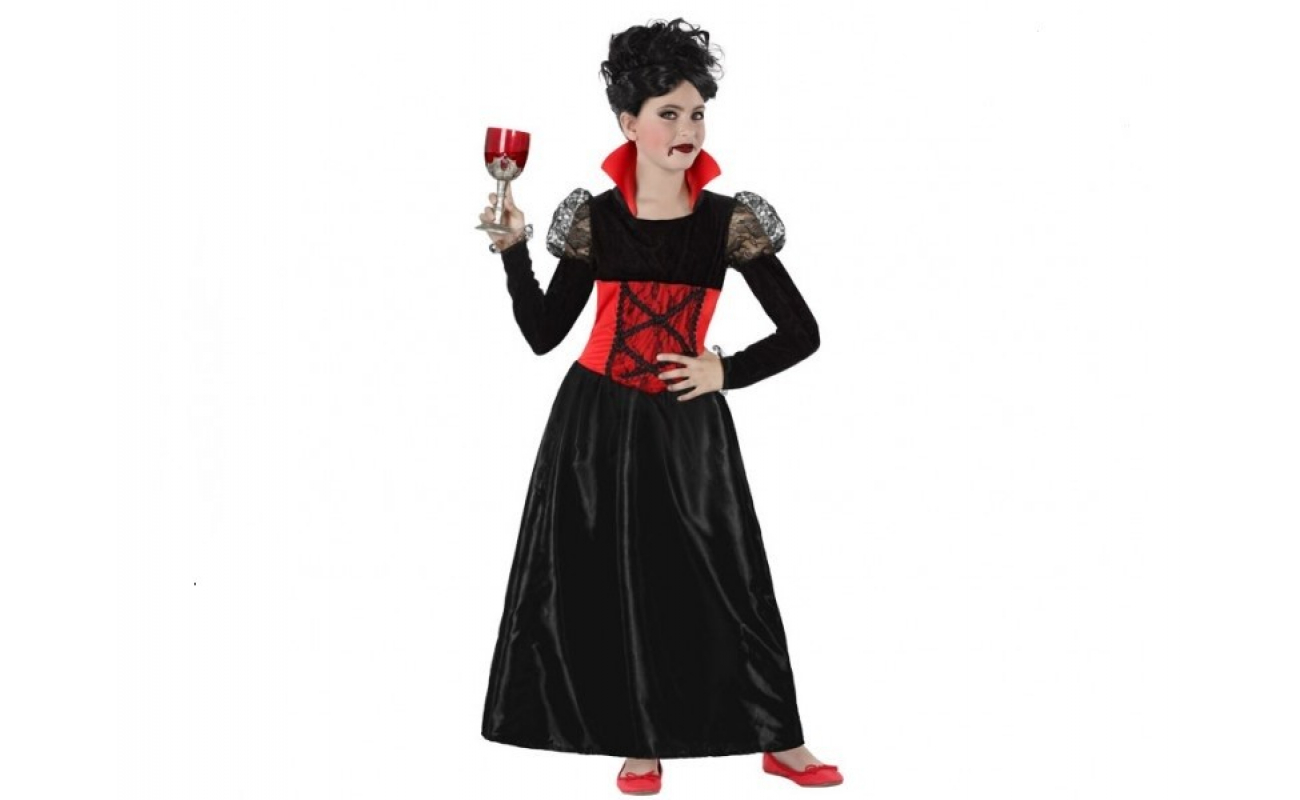 Costum Halloween copii Vampirita eleganta