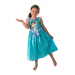 Costum carnaval copii Jasmine cu albastru