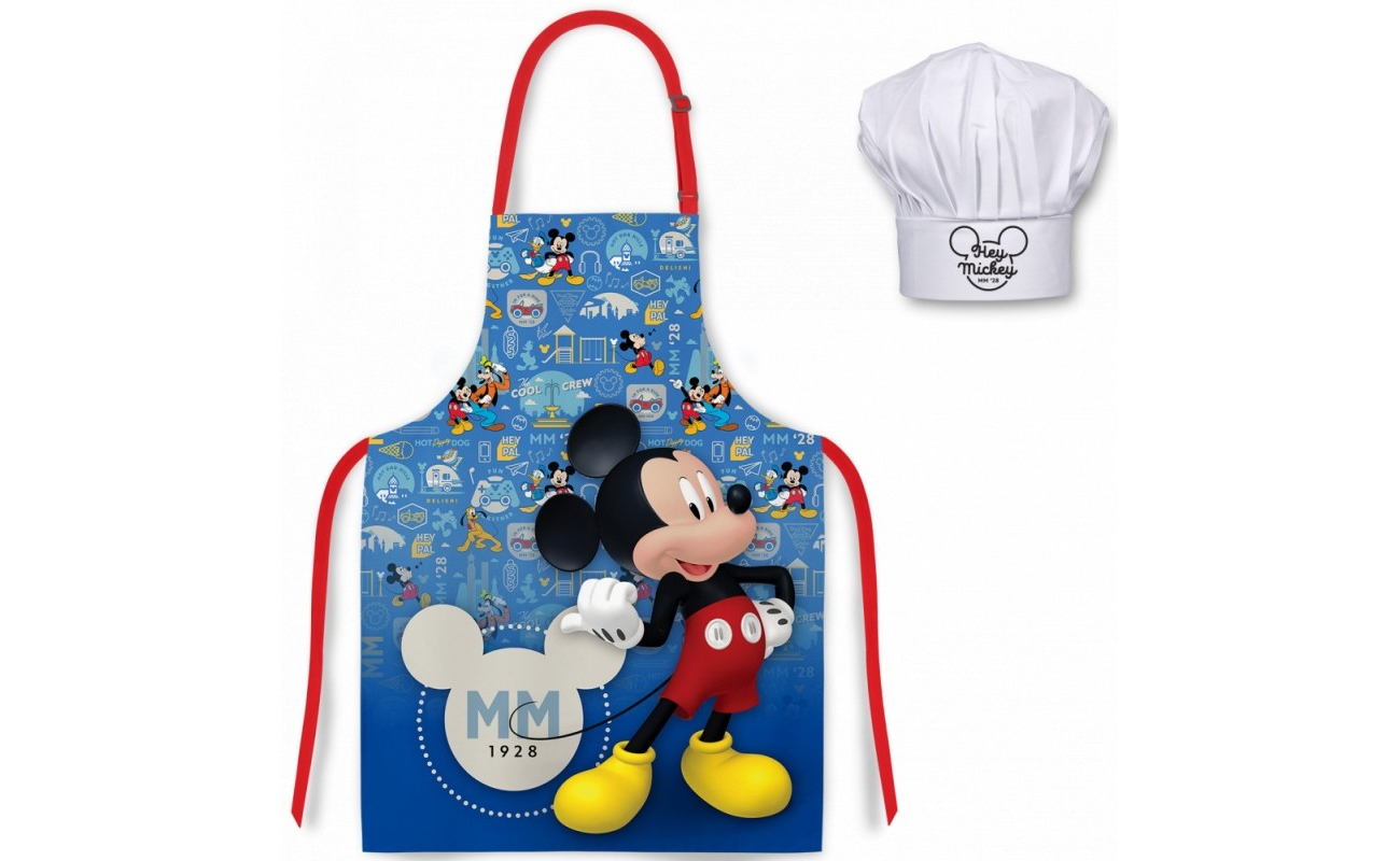 Set bucatar copii Disney Mickey cu verde