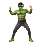 Costum carnaval copii Hulk cu muschi