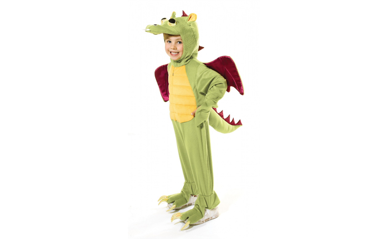 Costum carnaval copii dragon verde