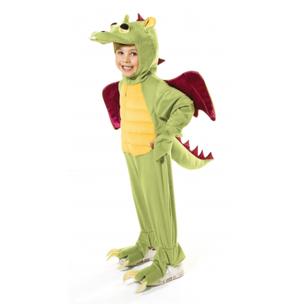 Costum carnaval copii dragon verde