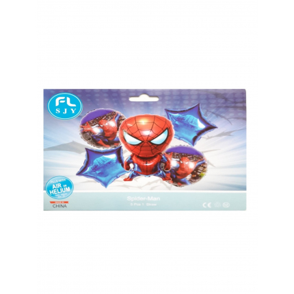 Set 5 baloane folie Spiderman