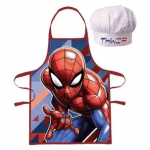 Set bucatar copii Spiderman cu albastru