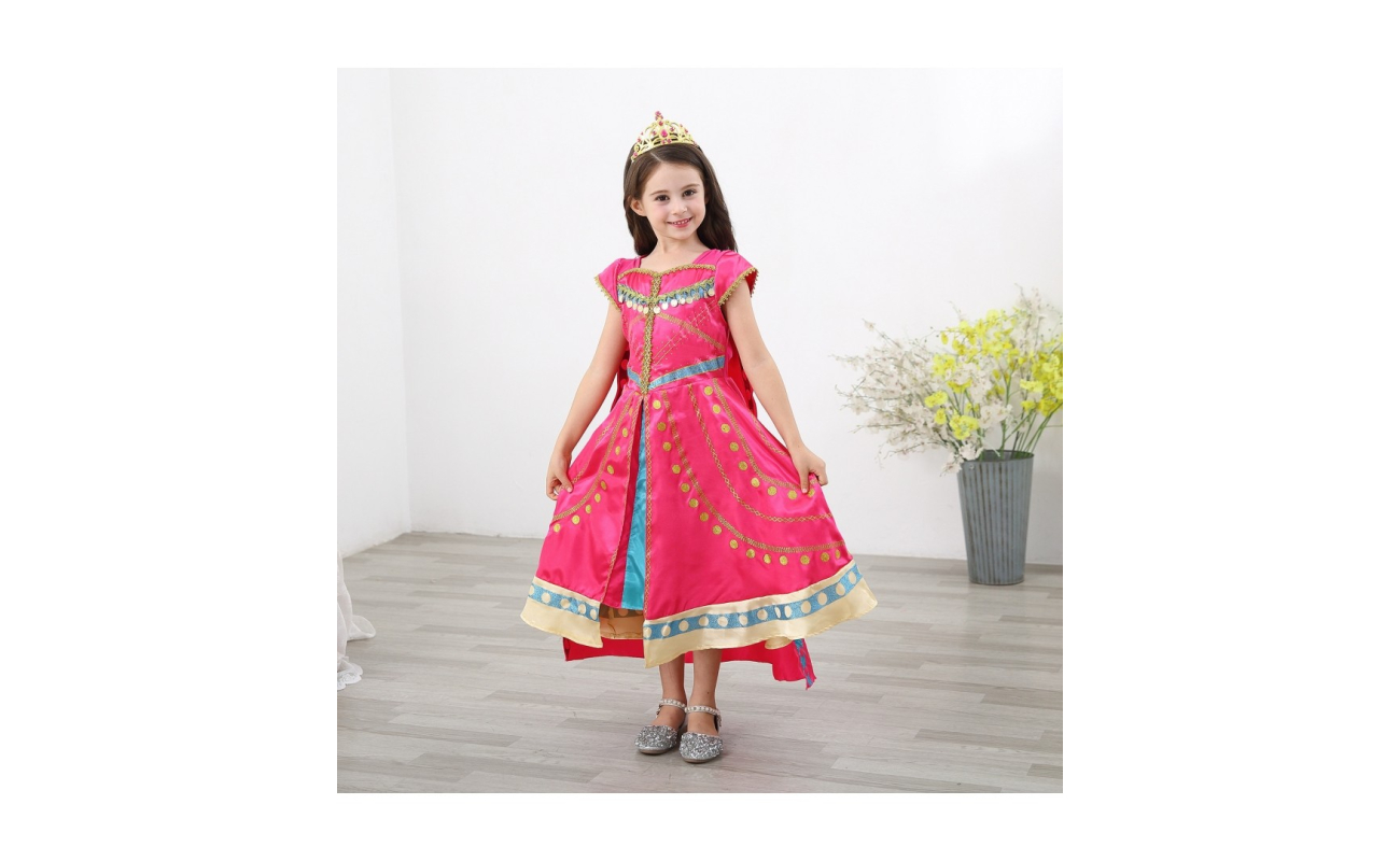 Costum carnaval fete Jasmine roz