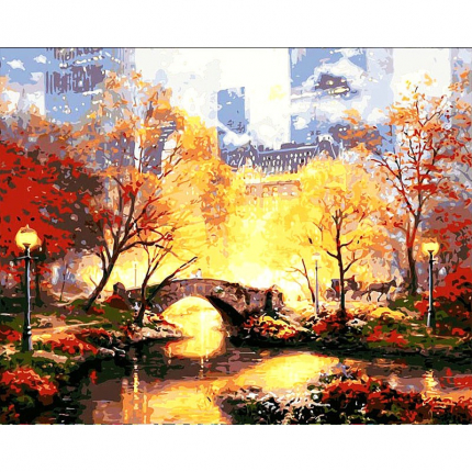 Set pictura pe numere Tablou Central Park New York
