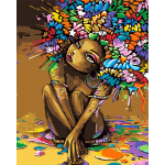 Set pictura pe numere Frumusete Tribala