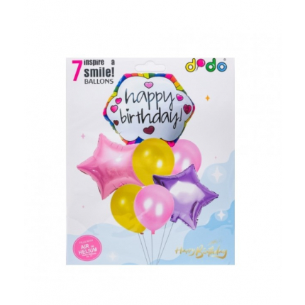 Set baloane petrecere Happy Birthday