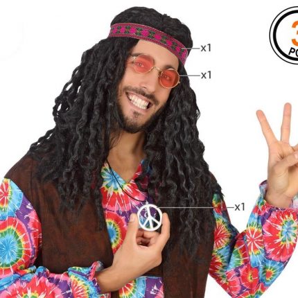 Set 3 accesorii hippie