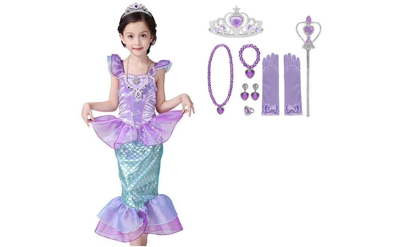 Costum carnaval fete Sirena Ariel