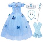 Costum carnaval fete Cenusareasa cu accesorii