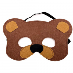 Masca de carnaval copii Urs maro