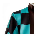 Costum Anime Cosplay Demon Slayer Tanjiro Kamado cu roba - imagine 5