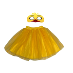 Costumatie serbare fete Pui cu masca