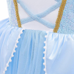 Costum carnaval fete Cenusareasa cu accesorii si funda - imagine 4