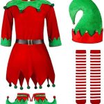 Costumatie adulti Craciun Spiridusa