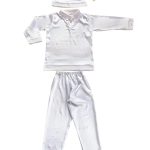 Costum Craciun baieti fulg de nea,zapada alb cu caciula