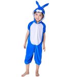 Costum carnaval serbare copii Iepure albastru