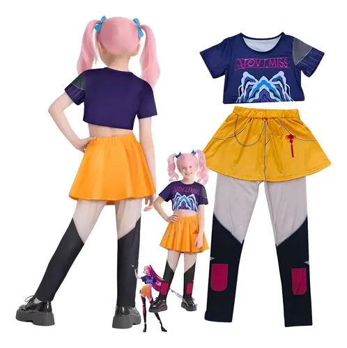 D_NQ_NP_694310-MLA92286949677_092025-O Costum Cosplay KPop Demon Hunters, Mira - imagine 1