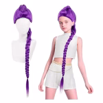 Peruca pentru copii KPop Demon Hunters, Rumi, mov