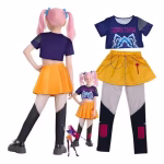 Set Costum si Peruca Cosplay KPop Demon Hunters, Mira - imagine 2