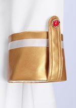 Costum Cosplay Frieren-Rochie Alba cu Pelerina, Accesorii Complete, Frieren: Beyond Journey’s End - imagine 6