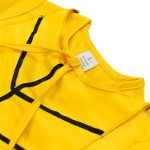 Costum serbare copii Albina, cu masca, galben - imagine 3