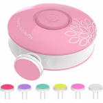 Pila electrica profesionala pentru unghii, pentru bebelusi si copii, ultra‑sigura, culori pastelate roz deschis