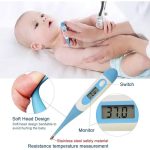 Set pentru ingrijirea copilului, 13 accesorii, cu suport portabil, culoare albastra - imagine 7