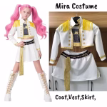 Costum Cosplay fete Mira Pop Singer, ‘What It Sounds Like, Stil K‑Pop Idol, multicolor - imagine 3