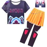 Costum Mira KPop Star, colorat, Demon Hunters - imagine 6