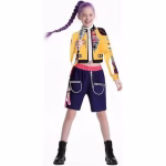 Costum Rumi KPop Star, colorat, Demon Hunters - imagine 6