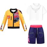 Costum Rumi KPop Star, colorat, Demon Hunters - imagine 2