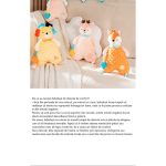 Perna-jucarie din bumbac pentru bebelusi, Caprioara, senzoriala, roz, 30x40cm - imagine 4