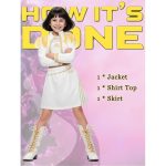 Costum Cosplay fete Mira Pop Singer, Stil K‑Pop Idol, multicolor - imagine 3