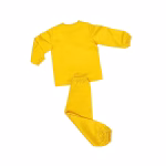 Costum serbare copii Soare, pantaloni, bluza, coronita - imagine 2