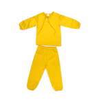 Costum serbare copii Soare, pantaloni, bluza, coronita - imagine 3