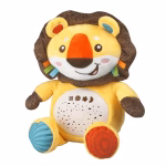 Leu de plus cu proiector si lumina de veghe, muzica, „Starry Skies Animal Soother” – Jucarie muzicala pentru somnul bebelusilor - imagine 4