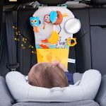 Centru senzorial copii si bebelusi, multifunctional pentru Scaun Auto, Carucior, Patut– cu oglinda, muzica, zornaitori si accesorii pentru dentitie - imagine 3