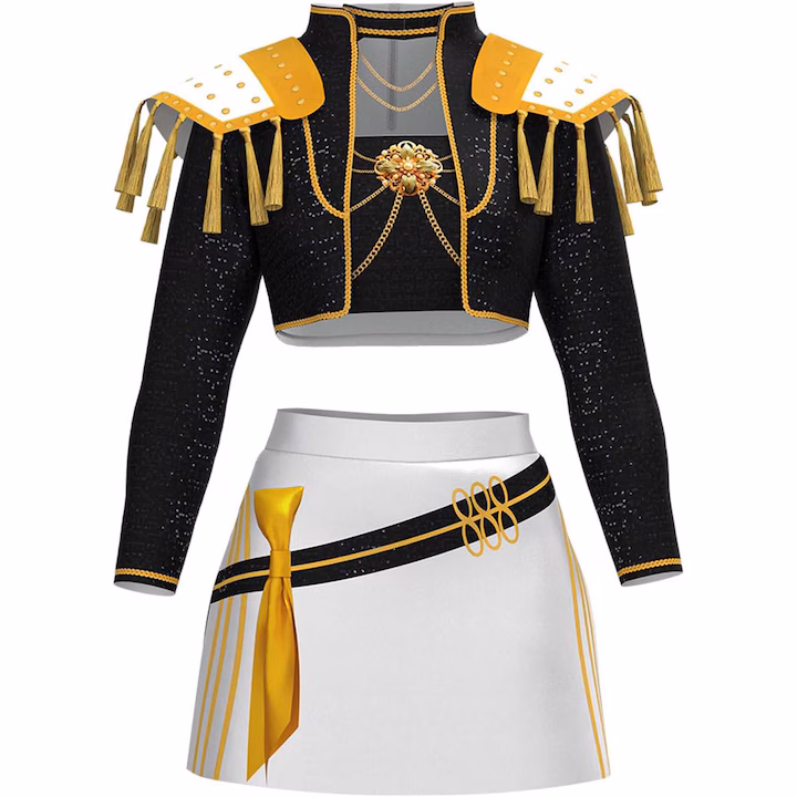 KP9 Costum fete K-Pop MIRA – White Golden Idol Edition - imagine 1