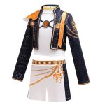 Costum fete K-Pop Rumi– White Golden Idol Edition - imagine 2